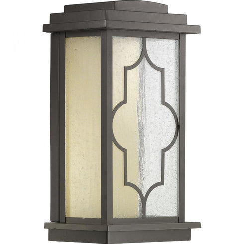 Progress Northampton LED Collection One Light Small LED Wall Lantern in Architectural Bronze Finish Model: P560106-129-30