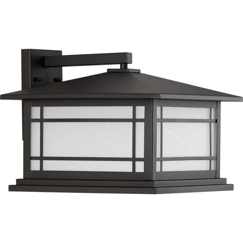 Progress Oakcliff 1 Light P560151 020 1 100 Watt MED WALL LANTERN in Antique Bronze Finish Model: P560151-020