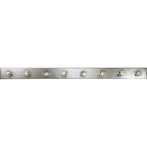 Progress P3118 15 8 60 Watt MED BROADWAY BAR in Polished Chrome Finish Model: P3118-15
