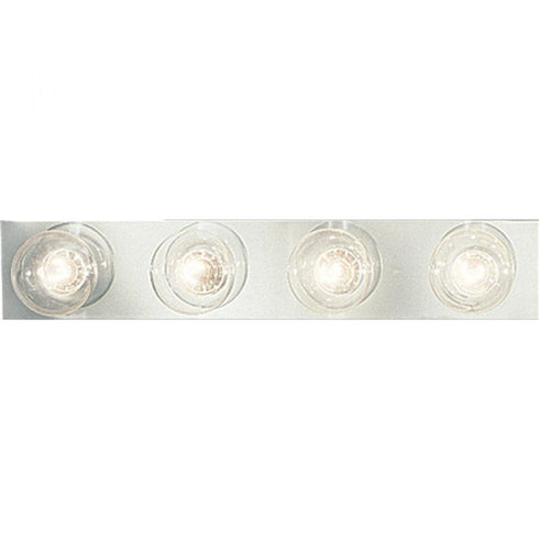 Progress P3298 15 4 60 Watt MED BROADWAY BAR in Polished Chrome Finish Model: P3298-15