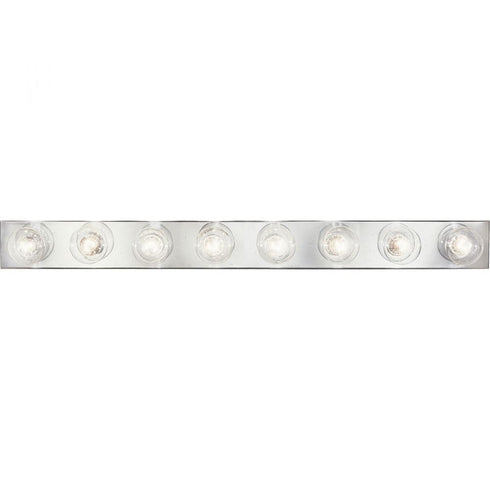 Progress P3300 15 8 60 Watt MED BROADWAY BAR in Polished Chrome Finish Model: P3300-15
