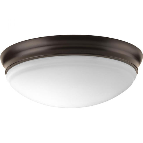 Progress P350100 009 30 1 17 Watt LED FLUSH MOUNT in Brushed Nickel Finish Model: P350100-009-30