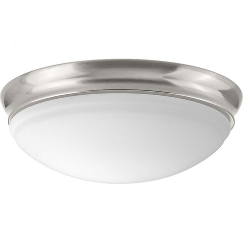 Progress P350100 009 30 1 17 Watt LED FLUSH MOUNT in Brushed Nickel Finish Model: P350100-009-30