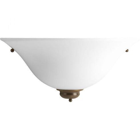 Progress P7153 09 Watt 1 60 Watt MED WALL SCONCE in Brushed Nickel Finish Model: P7153-09W