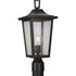 Progress Padgett P540093 020 1 100 Watt MED POST LANTERN in Antique Bronze Finish Model: P540093-020