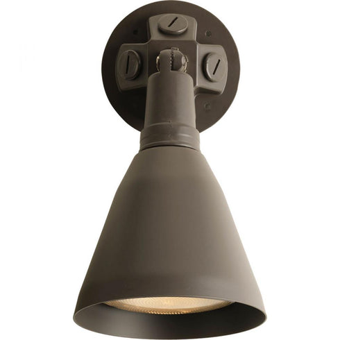 Progress Par Lampholder P5202 20 1 150 Watt ADJ MED WALL FL in Antique Bronze Finish Model: P5202-20