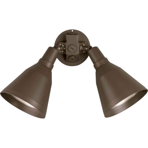 Progress Par Lampholder P5203 20 2 150 Watt ADJ MED WALL FL in Antique Bronze Finish Model: P5203-20