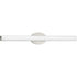 Progress Parallel LED P300184 009 30 1 50 Watt LED BATH BRACKET in Brushed Nickel Finish Model: P300184-009-30