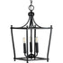 Progress Parkhurst P500213 009 3 60 Watt CAND FOYER in Brushed Nickel Finish Model: P500213-009