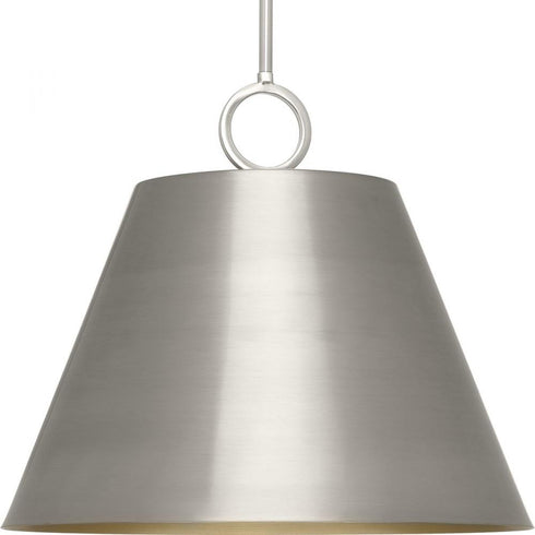 Progress Parkhurst P500368 009 3 60 Watt MED PENDANT in Brushed Nickel Finish Model: P500368-009