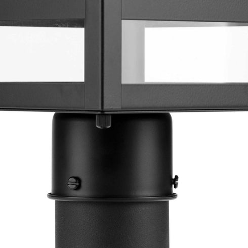Progress Parrish P540105 31M 1 Light POST LANTERN in Matte Black Finish Model: P540105-31M