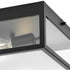 Progress Parrish P550136 31M 2 Light FLUSHMT in Matte Black Finish Model: P550136-31M