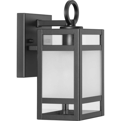 Progress Parrish P560341 31M 1 Light WALL LANTERN in Matte Black Finish Model: P560341-31M