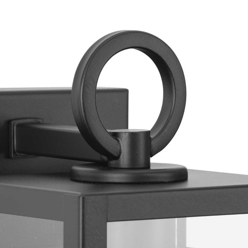 Progress Parrish P560341 31M 1 Light WALL LANTERN in Matte Black Finish Model: P560341-31M