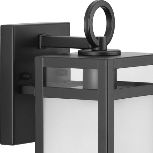 Progress Parrish P560341 31M 1 Light WALL LANTERN in Matte Black Finish Model: P560341-31M