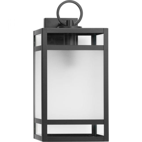 Progress Parrish P560343 31M 1 Light WALL LANTERN in Matte Black Finish Model: P560343-31M