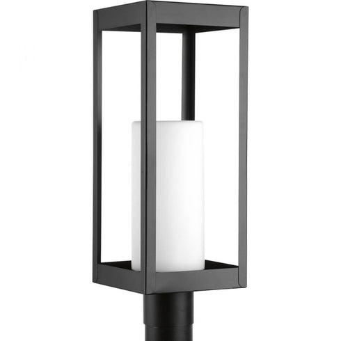 Progress Patewood P540013 031 1 100 Watt MED POST LANTERN in Matte Black Finish Model: P540013-031