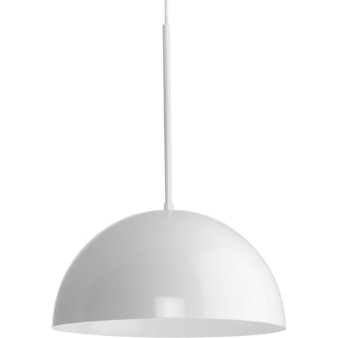Progress Perimeter P500379 009 1 Light PENDANT in Brushed Nickel Finish Model: P500379-009