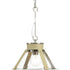 Progress Point Dume™ - Rockdance 1 Light P500195 009 1 100 Watt MED PENDANT in Brushed Nickel Finish Model: P500195-009