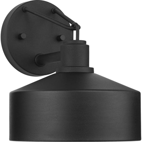 Progress Precinct P560301 031 1 Light WALL LANTERN in Textured Black Finish Model: P560301-031