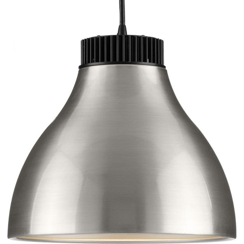Progress Radian LED P500372 009 30 1 15 Watt LED PENDANT in Brushed Nickel Finish Model: P500372-009-30