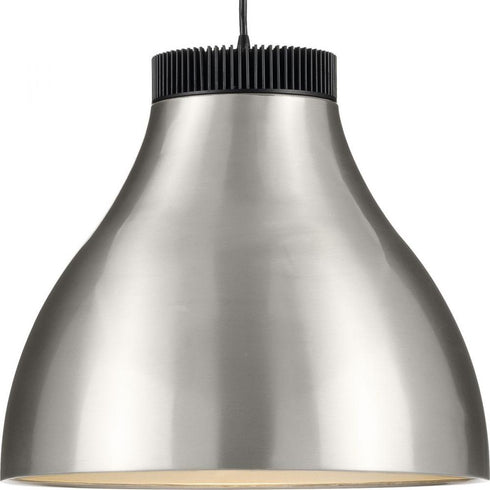 Progress Radian LED P500373 009 30 1 20 Watt LED PENDANT in Brushed Nickel Finish Model: P500373-009-30