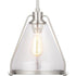 Progress Range P500135 009 1 60 Watt MED PENDANT in Brushed Nickel Finish Model: P500135-009