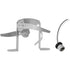 Progress Recessed - Accesory P8595 01 HARDWARE FOR RECESSED INSTALL in Unfinished Finish Model: P8595-01