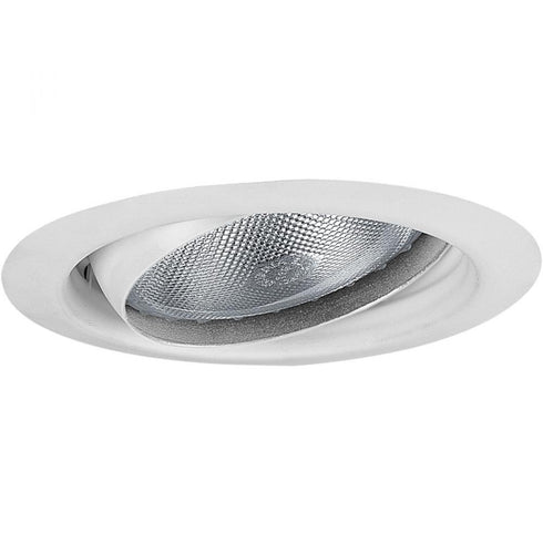 Progress Recessed - Trim 1 Light P8176 28 5 Inch EYEBALL TRIM in White Finish Model: P8176-28
