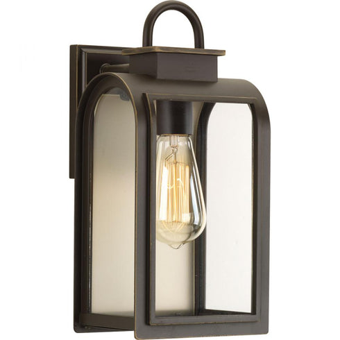 Progress Refuge P6030 108 1 100 Watt MED WALL LANTERN in Oil Rubbed Bronze Finish Model: P6030-108