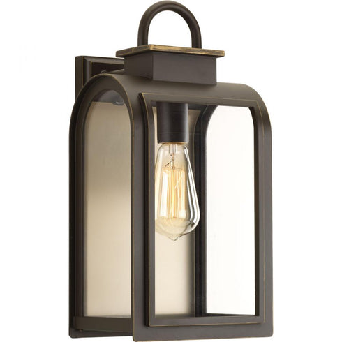 Progress Refuge P6031 108 1 100 Watt MED WALL LANTERN in Oil Rubbed Bronze Finish Model: P6031-108