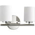 Progress Replay P2158 09 2 100 Watt MED BATH BRACKET in Brushed Nickel Finish Model: P2158-09