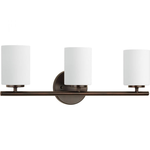 Progress Replay P2159 09 3 100 Watt MED BATH BRACKET in Brushed Nickel Finish Model: P2159-09