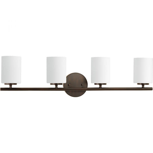 Progress Replay P2160 09 4 100 Watt MED BATH BRACKET in Brushed Nickel Finish Model: P2160-09