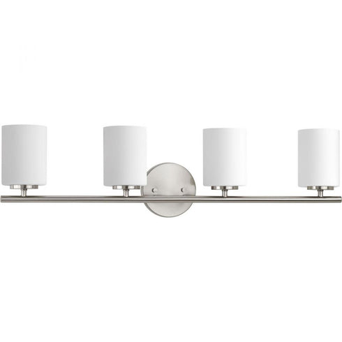 Progress Replay P2160 09 4 100 Watt MED BATH BRACKET in Brushed Nickel Finish Model: P2160-09