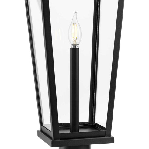 Progress Richmond Hill P540106 031 1 Light POST LANTERN in Textured Black Finish Model: P540106-031