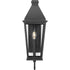 Progress Richmond Hill P560345 031 1 Light WALL LANTERN in Textured Black Finish Model: P560345-031