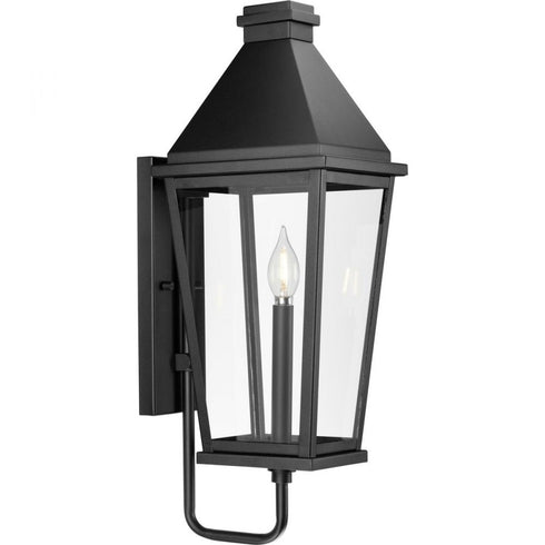 Progress Richmond Hill P560345 031 1 Light WALL LANTERN in Textured Black Finish Model: P560345-031