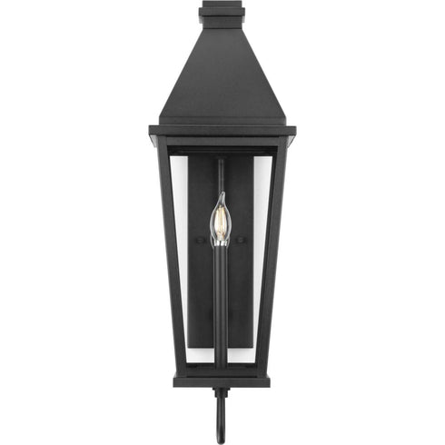 Progress Richmond Hill P560346 031 1 Light WALL LANTERN in Textured Black Finish Model: P560346-031