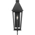 Progress Richmond Hill P560346 031 1 Light WALL LANTERN in Textured Black Finish Model: P560346-031