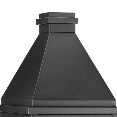 Progress Richmond Hill P560346 031 1 Light WALL LANTERN in Textured Black Finish Model: P560346-031