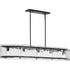 Progress Rivera Collection 5 Light in Matte Black Luxe Industrial Linear Light Model: P400356-31M