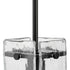Progress Rivera Collection One Light in Matte Black Luxe Industrial Pendant Model: P500434-31M