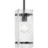 Progress Rivera Collection One Light in Matte Black Luxe Industrial Pendant Model: P500434-31M