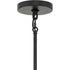 Progress Rivera Collection Six Light in Matte Black Luxe Industrial Chandelier Model: P400355-31M