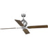 Progress Royer Collection 56 Inch Four Blade in Forged Black Ceiling Fan Model: P250010-080