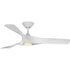 Progress Ryne P250060 028 30 52IN 3 Blade Ceiling Fan in Satin White Finish Model: P250060-028-30
