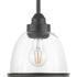 Progress Saluda P500137 009 1 60 Watt MED MINI PENDANT in Brushed Nickel Finish Model: P500137-009