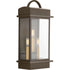 Progress Santee P560003 020 3 60 Watt CAND WALL LANTERN in Antique Bronze Finish Model: P560003-020