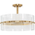 Progress Seville Collection Four Light in Soft Gold Contemporary Pendant Model: P500456-205